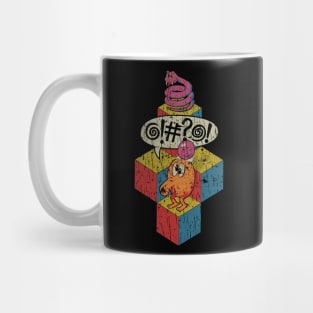 RETRO STYLE -Qbert 70s Mug